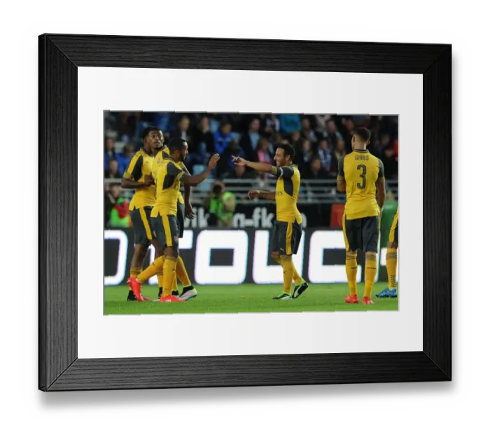 Framed Print : Santi Cazorla's Goal: Arsenal's Victory in Pre-Season Friendly against Viking FK (2016, Stavanger, Norway) Framed Print : Santi Cazorla's Goal: Arsenal's Victory in Pre-Season Friendly against Viking FK (2016, Stavanger, Norway)