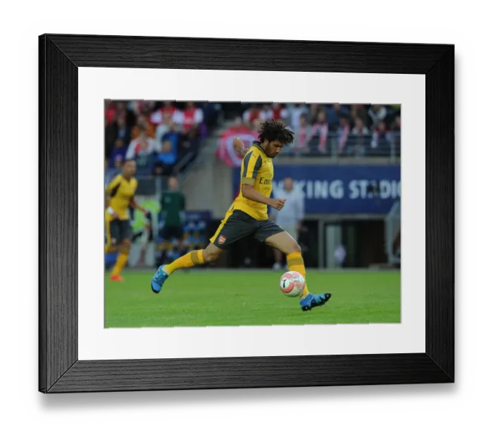 Framed Print : Mohamed Elneny in Action: Arsenal's Pre-Season Friendly vs Viking FK (2016-17) Framed Print : Mohamed Elneny in Action: Arsenal's Pre-Season Friendly vs Viking FK (2016-17)