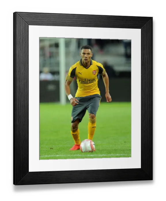 Framed Print : Kieran Gibbs in Action: Arsenal vs. Viking FK (2016) Framed Print : Kieran Gibbs in Action: Arsenal vs. Viking FK (2016)