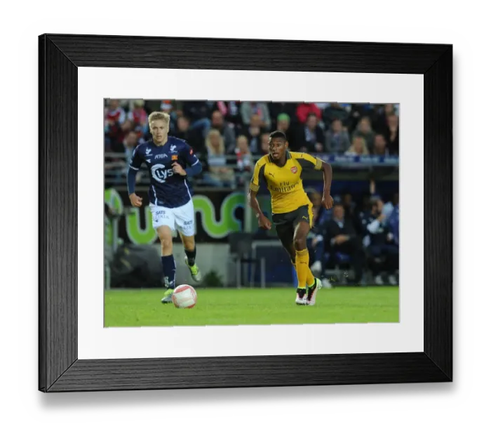 Framed Print : Jeff Reine-Adelaide in Action: Arsenal vs Viking FK (2016-17 Pre-Season Friendly)