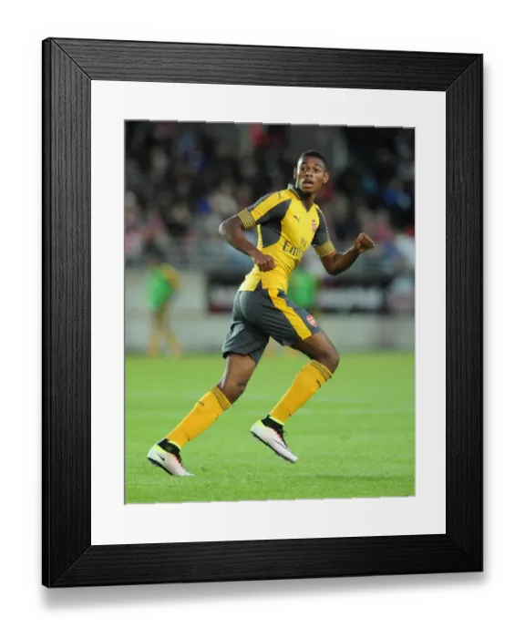 Framed Print : Jeff Reine-Adelaide in Action: Viking FK vs Arsenal (2016-17)