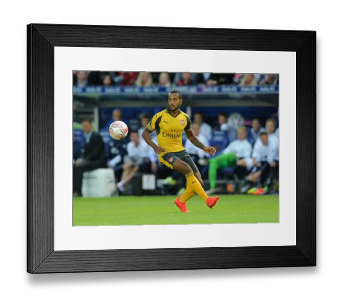 Framed Print : Theo Walcott in Action: Arsenal vs Viking FK (2016-17 Pre-Season Friendly)