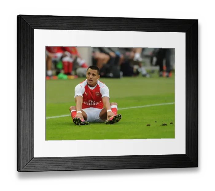 Framed Print : Arsenal vs Manchester City: Battle in Sweden - Pre-Season Friendly 2016
