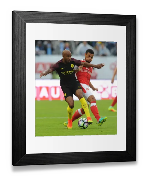 Framed Print : Clash of Titans: Arsenal vs. Manchester City - The Battle in Gothenburg (2016-17) Framed Print : Clash of Titans: Arsenal vs. Manchester City - The Battle in Gothenburg (2016-17)