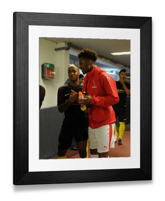 Framed Print : Arsenal vs Manchester City: Pre-Season Clash in Gothenburg, 2016 Framed Print : Arsenal vs Manchester City: Pre-Season Clash in Gothenburg, 2016