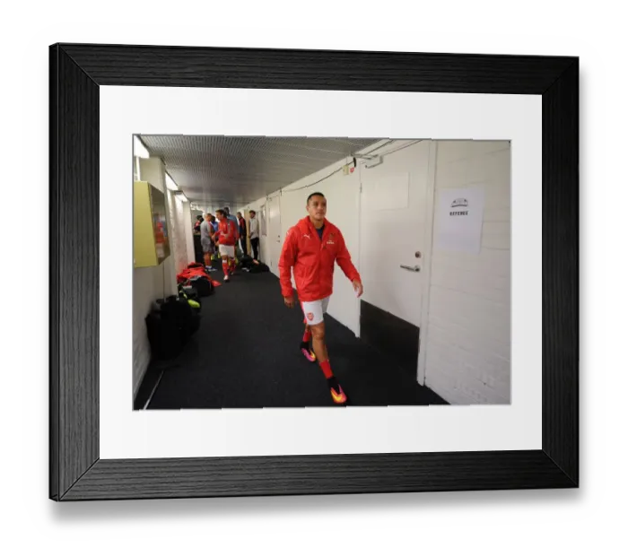Framed Print : Alexis Sanchez's Pre-Season Face-Off: Arsenal vs. Manchester City, Gothenburg 2016 Framed Print : Alexis Sanchez's Pre-Season Face-Off: Arsenal vs. Manchester City, Gothenburg 2016