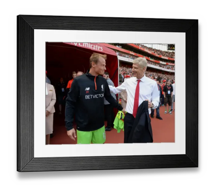 Framed Print : Arsene Wenger vs. Alex Manninger: A Premier League Showdown - Arsenal vs. Liverpool, 2016-17 Framed Print : Arsene Wenger vs. Alex Manninger: A Premier League Showdown - Arsenal vs. Liverpool, 2016-17