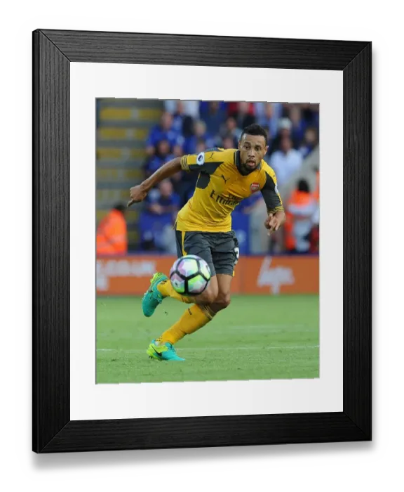 Framed Print : Francis Coquelin: Arsenal's Midfield Warrior at Leicester City, 2016-17