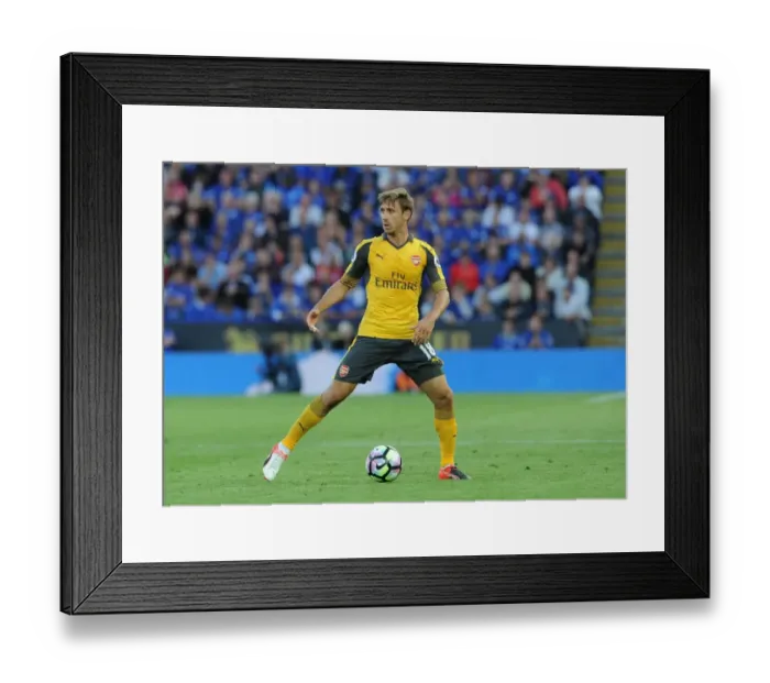 Framed Print : Nacho Monreal in Action: Arsenal vs Leicester City, Premier League 2016-17 Framed Print : Nacho Monreal in Action: Arsenal vs Leicester City, Premier League 2016-17