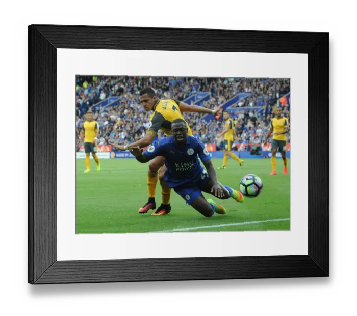 Framed Print : Clash of Stars: Sanchez vs Mendy - Premier League Showdown Framed Print : Clash of Stars: Sanchez vs Mendy - Premier League Showdown