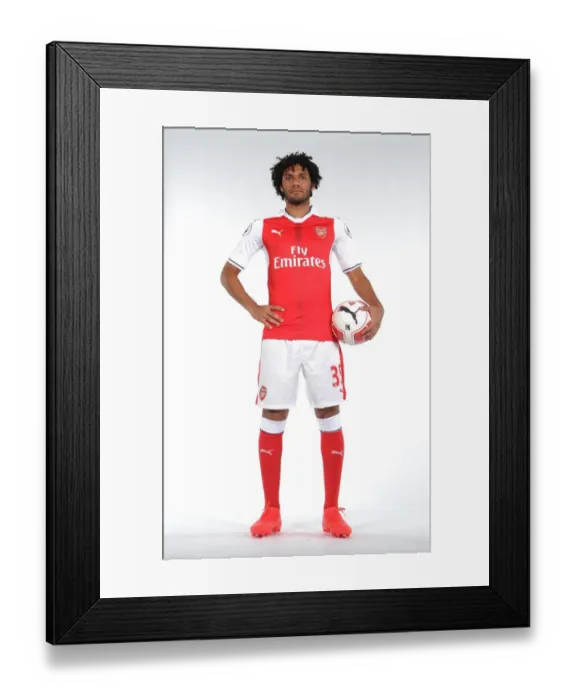Framed Print : Arsenal Football Club 2016-17: Mohamed Elneny at 1st Team Photocall Framed Print : Arsenal Football Club 2016-17: Mohamed Elneny at 1st Team Photocall