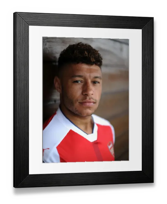 Framed Print : Arsenal Football Club: 2016-17 First Team - Alex Oxlade-Chamberlain's Portrait Framed Print : Arsenal Football Club: 2016-17 First Team - Alex Oxlade-Chamberlain's Portrait