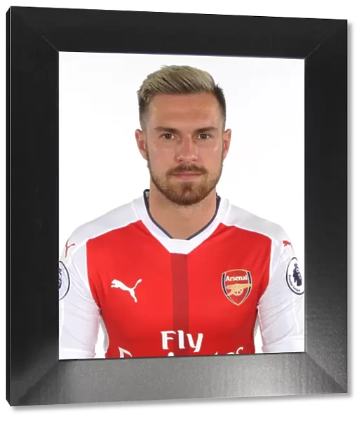 Arsenal Football Club 2016-17: Aaron Ramsey at Team Photocall