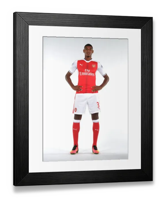 Framed Print : Arsenal FC: Jeff Reine-Adelaide at 2016-17 First Team Photocall