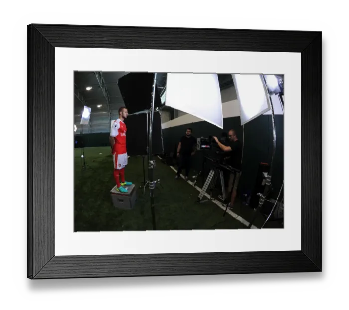 Framed Print : Arsenal Football Club 2016-17 First Team: Jack Wilshere's Portrait
