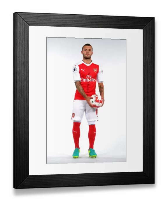 Framed Print : Arsenal FC: Jack Wilshere at 2016-17 First Team Photocall