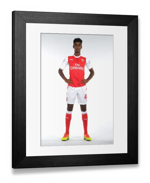 Framed Print : Gedion Zelalem at Arsenal First Team Photocall (2016-17) Framed Print : Gedion Zelalem at Arsenal First Team Photocall (2016-17)
