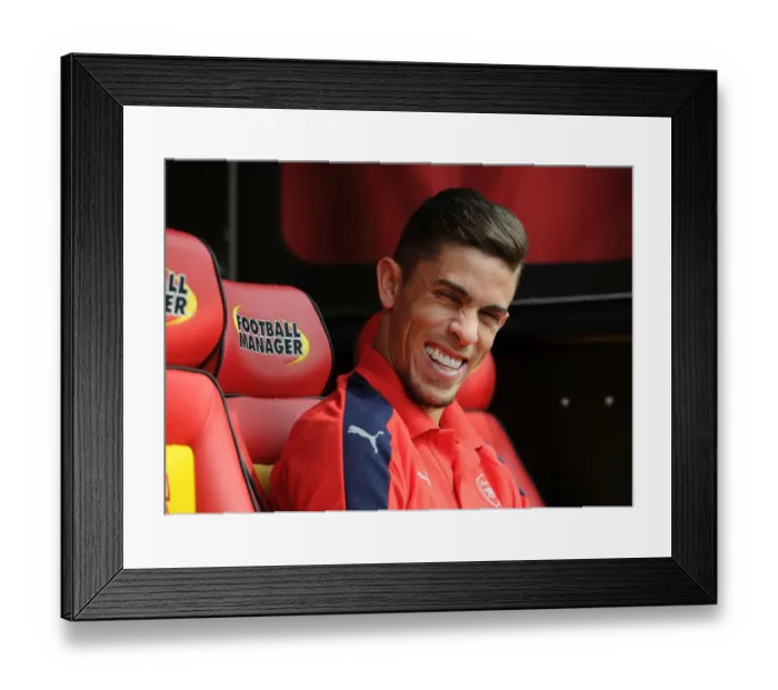 Framed Print : Gabriel: Arsenal Defender Ready for Action against Watford, Premier League 2016-17 Framed Print : Gabriel: Arsenal Defender Ready for Action against Watford, Premier League 2016-17