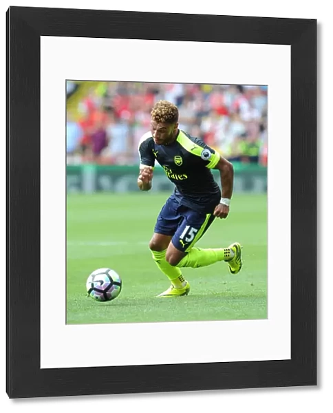 Alex Oxlade-Chamberlain (Arsenal). Watford 1: 3 Arsenal. Premier League. Vicarage Road