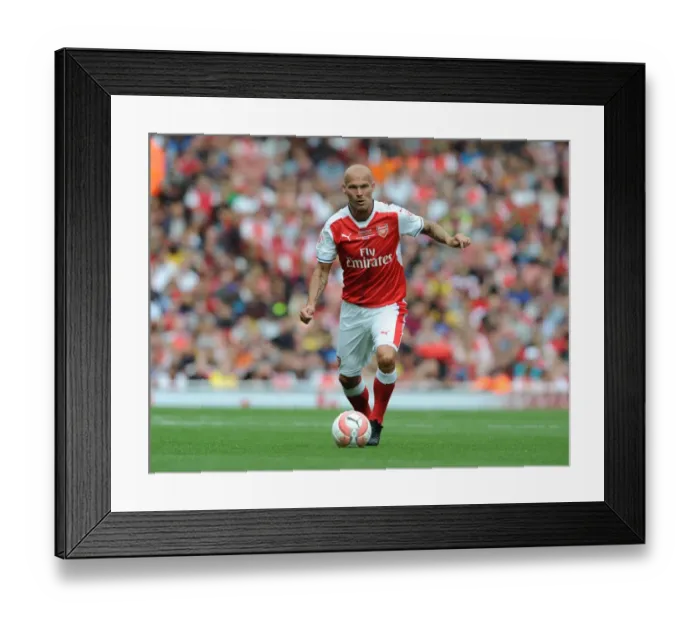 Framed Print : Arsenal Legends vs. Milan Glorie: Clash of Football Greats at Emirates Stadium Framed Print : Arsenal Legends vs. Milan Glorie: Clash of Football Greats at Emirates Stadium