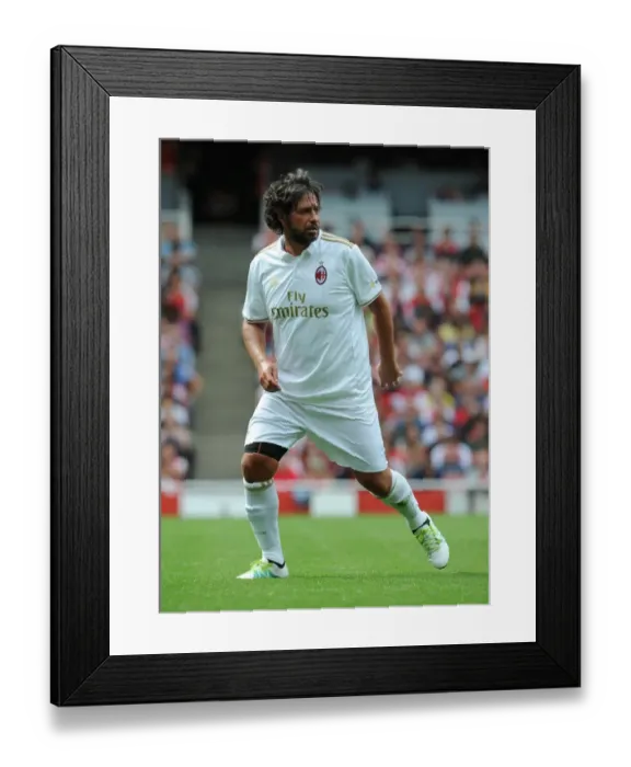 Framed Print : Demetrio Albertini (Milan). Arsenal Legends 4: 2 Milan Glorie Framed Print : Demetrio Albertini (Milan). Arsenal Legends 4: 2 Milan Glorie