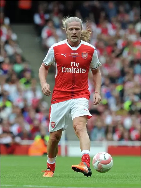 Emmanuel Petit (Arsenal). Arsenal Legends 4: 2 Milan Glorie
