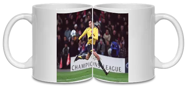 Robin van Persie (Arsenal). FC Thun 0: 1 Arsenal. UEFA Champions League