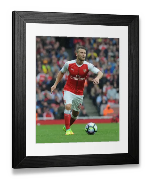 Framed Print : Mustafi in Action: Arsenal vs Southampton, 2016-17 Premier League, Emirates Stadium Framed Print : Mustafi in Action: Arsenal vs Southampton, 2016-17 Premier League, Emirates Stadium