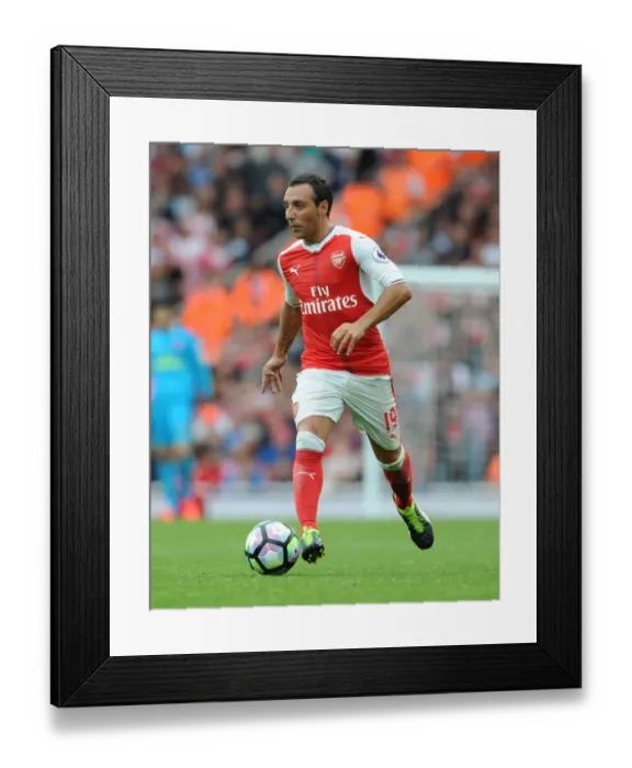 Framed Print : Arsenal's Santi Cazorla in Action: Arsenal vs. Southampton (2016-17) Framed Print : Arsenal's Santi Cazorla in Action: Arsenal vs. Southampton (2016-17)
