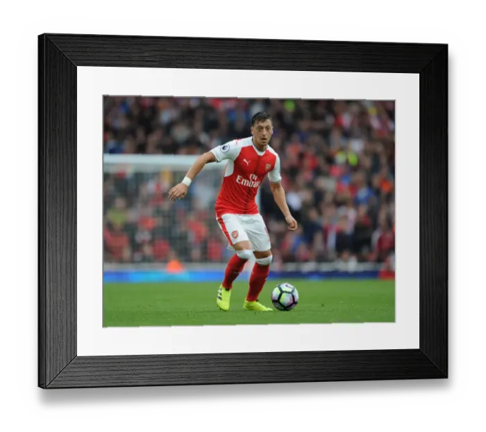 Framed Print : Mesut Ozil in Action: Arsenal vs Southampton, Premier League 2016-17 Framed Print : Mesut Ozil in Action: Arsenal vs Southampton, Premier League 2016-17