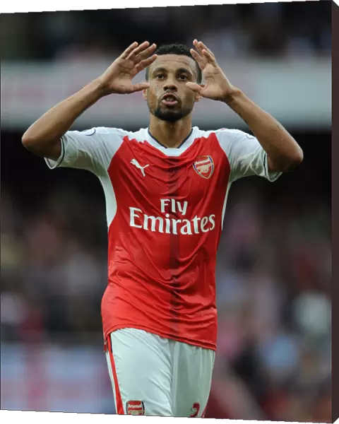 Francis Coquelin's Emotional Moment after Arsenal's Win Against Southampton (2016-17)