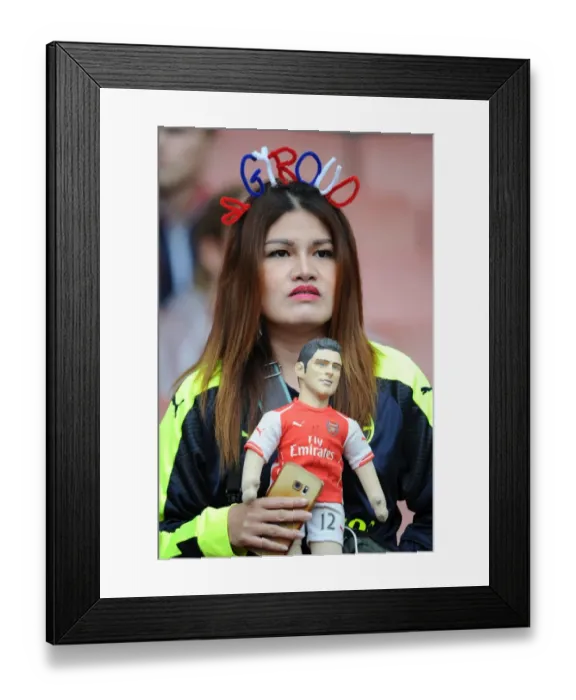 Framed Print : Arsenal Fans Eagerness: Arsenal vs Southampton, Premier League 2016-17 Framed Print : Arsenal Fans Eagerness: Arsenal vs Southampton, Premier League 2016-17