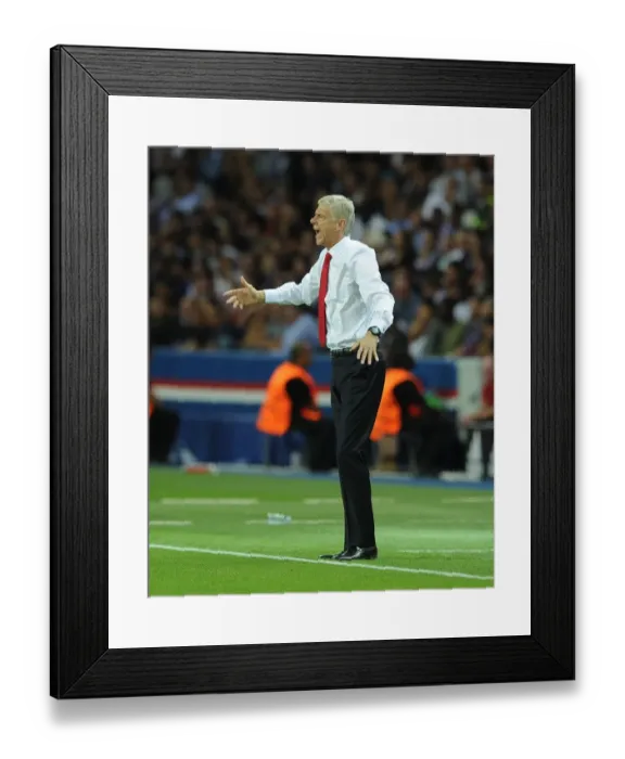 Framed Print : Arsene Wenger vs. Paris Saint-Germain: 2016-17 Champions League Clash Framed Print : Arsene Wenger vs. Paris Saint-Germain: 2016-17 Champions League Clash