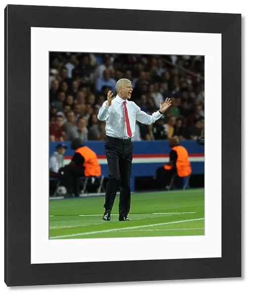 Arsene Wenger at Parc des Princes: Arsenal vs. Paris Saint-Germain, UEFA Champions League 2016-17