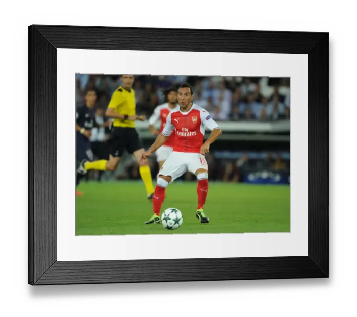 Framed Print : Champions League Showdown: Santi Cazorla vs. Paris Saint-Germain (2016-17) - Arsenal Star's Battle at Parc des Princes Framed Print : Champions League Showdown: Santi Cazorla vs. Paris Saint-Germain (2016-17) - Arsenal Star's Battle at Parc des Princes