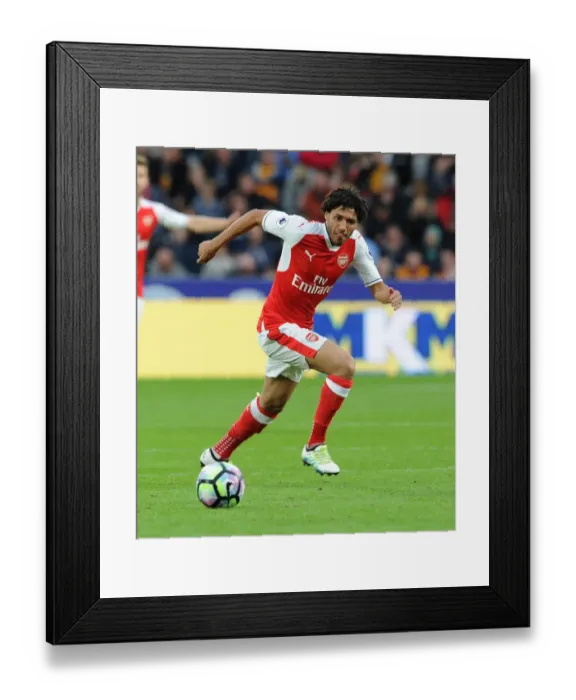 Framed Print : Mohamed Elneny: Arsenal's Midfield Maestro Shines Against Hull City, Premier League 2016-17 Framed Print : Mohamed Elneny: Arsenal's Midfield Maestro Shines Against Hull City, Premier League 2016-17