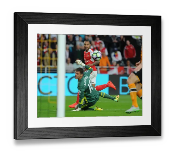 Framed Print : Theo Walcott Scores Arsenal's Second Goal vs. Hull City, 2016-17 Premier League Framed Print : Theo Walcott Scores Arsenal's Second Goal vs. Hull City, 2016-17 Premier League