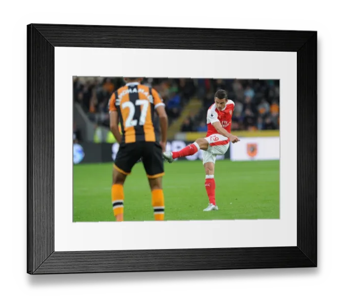Framed Print : Granit Xhaka Scores Arsenal's 4th Goal vs Hull City, Premier League 2016-17 Framed Print : Granit Xhaka Scores Arsenal's 4th Goal vs Hull City, Premier League 2016-17