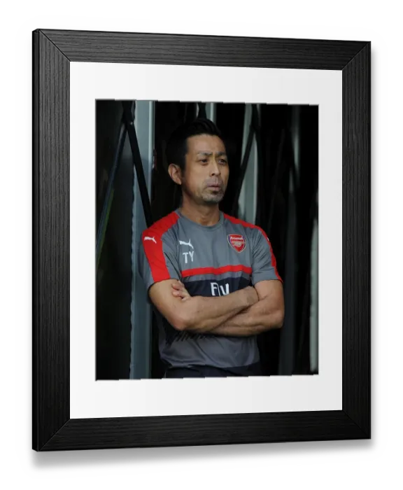 Framed Print : Arsenal's Takahiro Yamamoto: Four-Goal Celebration at Hull City's KCOM Stadium Framed Print : Arsenal's Takahiro Yamamoto: Four-Goal Celebration at Hull City's KCOM Stadium