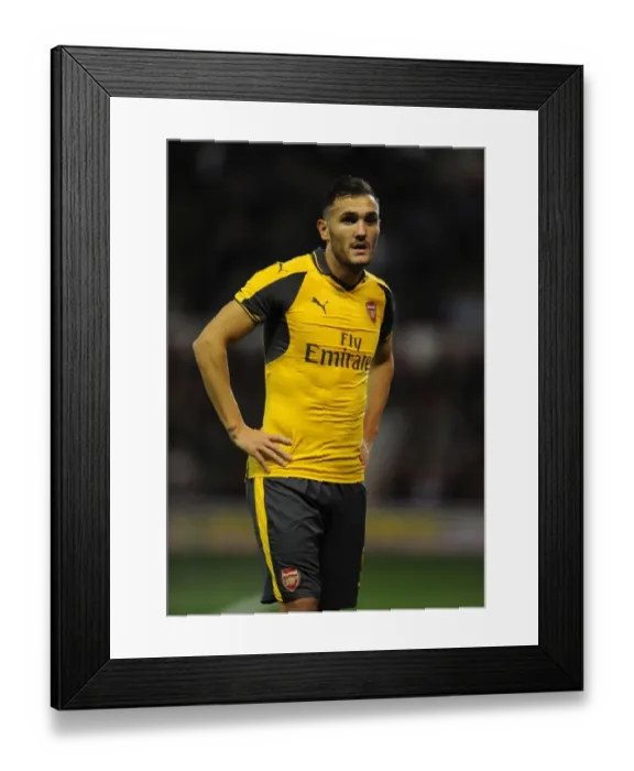Framed Print : Lucas Perez in Action: Arsenal Overpowers Nottingham Forest in EFL Cup Third Round, 2016-17 Framed Print : Lucas Perez in Action: Arsenal Overpowers Nottingham Forest in EFL Cup Third Round, 2016-17
