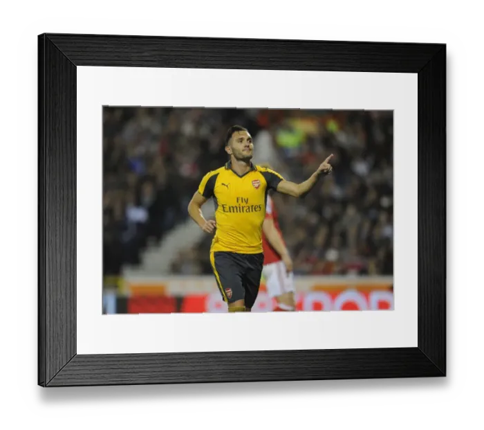 Framed Print : Lucas Perez Scores Brace: Arsenal Overpower Nottingham Forest in EFL Cup Third Round Framed Print : Lucas Perez Scores Brace: Arsenal Overpower Nottingham Forest in EFL Cup Third Round