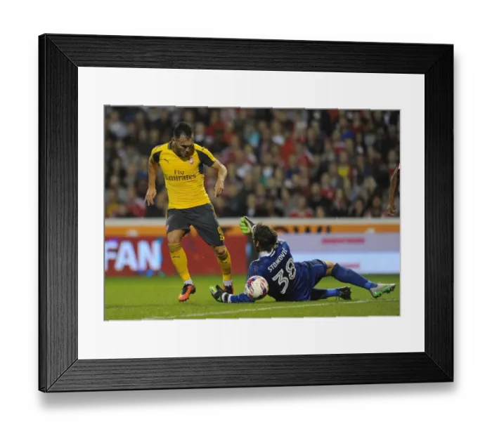 Framed Print : Lucas Perez Scores His Second Goal: Arsenal Advances in EFL Cup Against Nottingham Forest Framed Print : Lucas Perez Scores His Second Goal: Arsenal Advances in EFL Cup Against Nottingham Forest