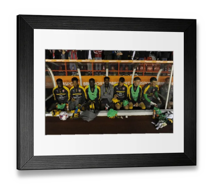 Framed Print : Stephy Mavididi, Chris Willock, Josh Dasilva, Gedion Zelalem, Krystian Bielik, Ben Sheaf