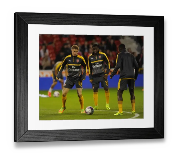 Framed Print : Ben Sheaf (Arsenal). Nottingham Forest 0: 4 Arsenal Framed Print : Ben Sheaf (Arsenal). Nottingham Forest 0: 4 Arsenal
