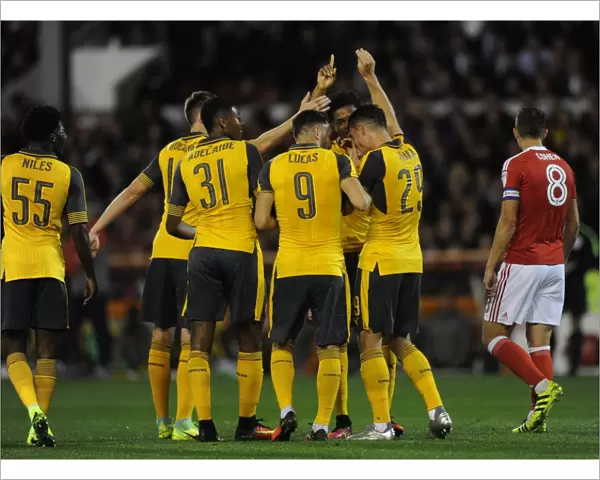 Arsenal's Xhaka Scores Thriller in 4-0 League Cup Victory Over Nottingham Forest