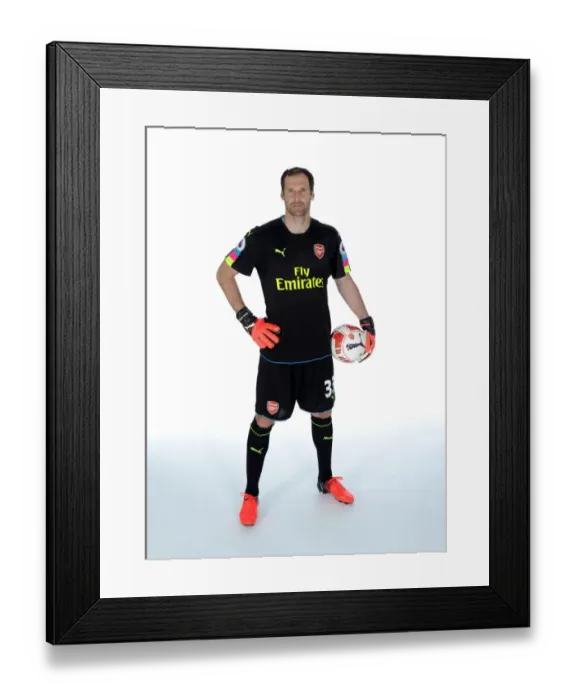 Framed Print : Arsenal FC 2016-17: Petr Cech's Portrait Framed Print : Arsenal FC 2016-17: Petr Cech's Portrait