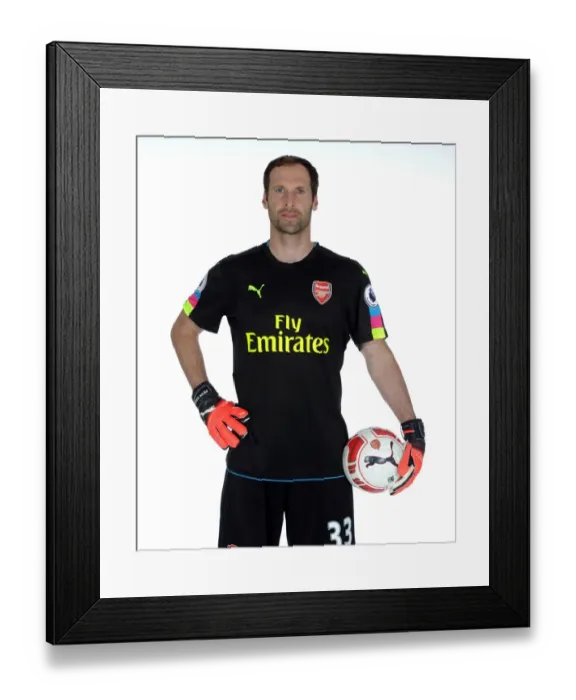 Framed Print : Arsenal FC 2016-17: Petr Cech's Portrait