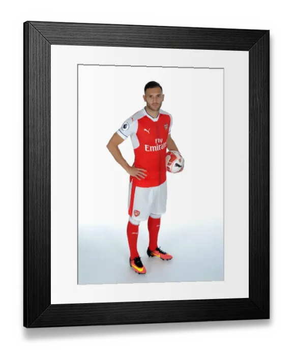 Framed Print : Arsenal FC 2016-17 Squad: Lucas Perez Framed Print : Arsenal FC 2016-17 Squad: Lucas Perez