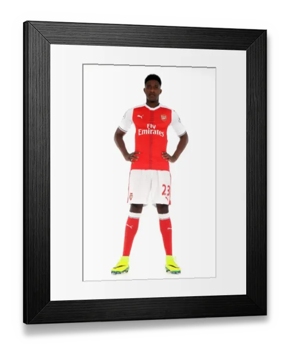 Framed Print : Danny Welbeck with Arsenal's 2016-17 First Team Squad Framed Print : Danny Welbeck with Arsenal's 2016-17 First Team Squad