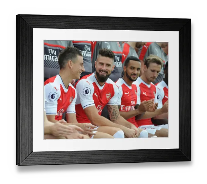 Framed Print : Arsenal 1st Team Squad: Olivier Giroud at 2016-17 Season Photocall Framed Print : Arsenal 1st Team Squad: Olivier Giroud at 2016-17 Season Photocall